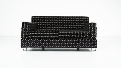 Sofa Model " Fasce Chromate P11" by Luigi Caccia Dominioni for Azucena