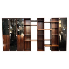 Modular 'Pelicano' bookshelves by Vittorio Introini for Saporiti, Italy, 1960s