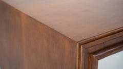 Mid-Century Modern Large Wood Desk by Osvaldo Borsani, Italy, 1950s