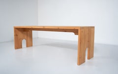 Dining table from " Mobili nella Valle" Series by Mario Ceroli for Poltronova