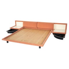Morna" Bed by Afra & Tobia Scarpa for Molteni, Italy, 1972