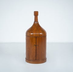 Mid-Century Decorative and Functional Bar Cabinet, Wood, Italy, 1960s