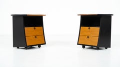 Pair of Nightstands " Seryo" by Umberto Asnago for Giorgetti, Italy, 1990s