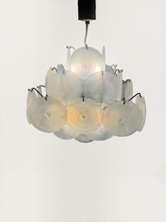 Murano Glass Chandelier by Carlo Nason for Mazzega, 1970s