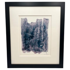 Cuadro «Métagraphie (paysage mauve M52)», de Yasuo Mizui, 1979