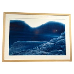 «Métagraphie (Grand paysage bleu A20)», de Yasuo Mizui, 1979
