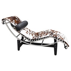 Sillón «LC4» de Le Corbusier para Cassina, Italia, década de 2000