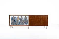Modernist Wood Sideboard by Alfred Hendrickx for Belform, Belgium, 1958