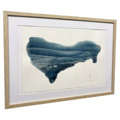 „Métagraphie (paysage bleu Z49)“ von Yasuo Mizui, 1977