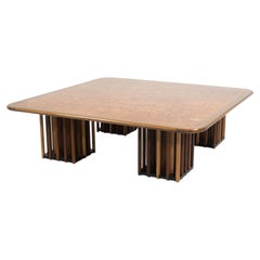 „Africa“ Square Coffee von Afra & Tobia Scarpa für Maxalto, Italien, 1970