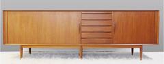 1960s Teak Sideboard Designed by Arne Vodder for Sibast Møbler, Denmark
