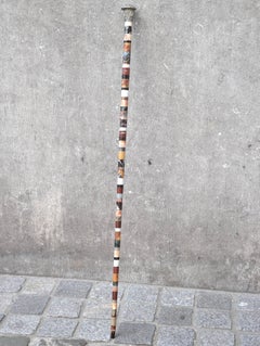 19th Century Marble Cane