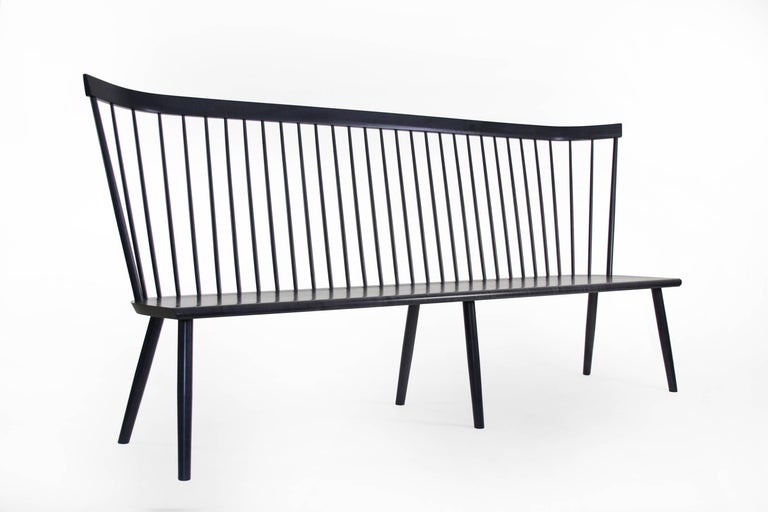 Colt Settee From O G Studio Contemporary Windsor Bench In Black