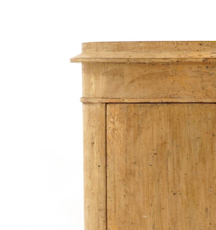 Swedish Early 19th Century Gustavian Column Pedestal Cabinet For Sale