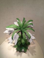 Early 20th Century Beaded Flowers Potted