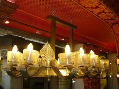 Early 20th Century Murano Glass Rectangular Shape Chandelier