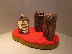 "Monoliths" Version 5 a Murano Glass Sculpture with Heads