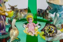 One of a Kind Modern Design Murano Glass Crib by Pino Signoretto