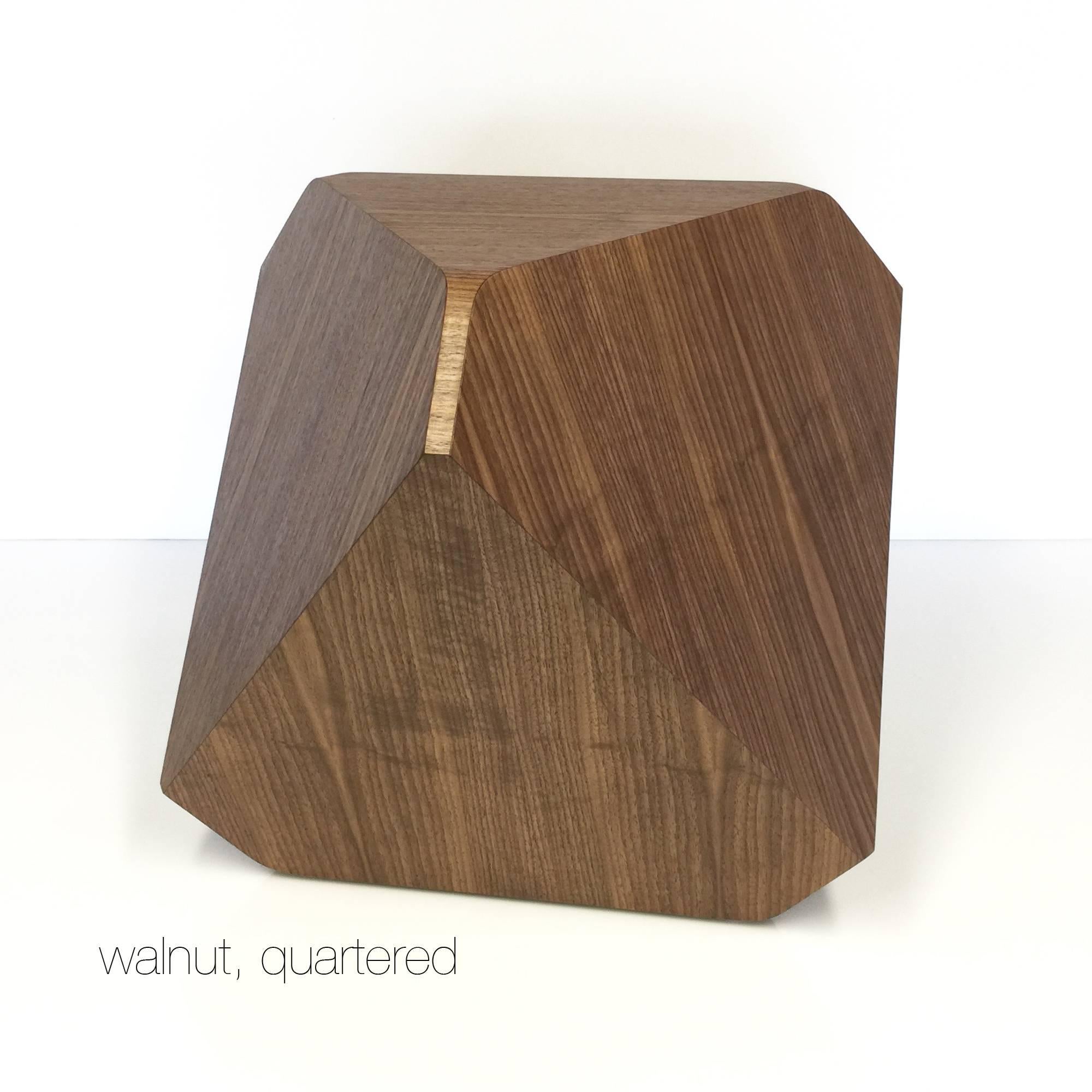 North American William Earle Hal the first faceted table or stool designed 2000 For Sale