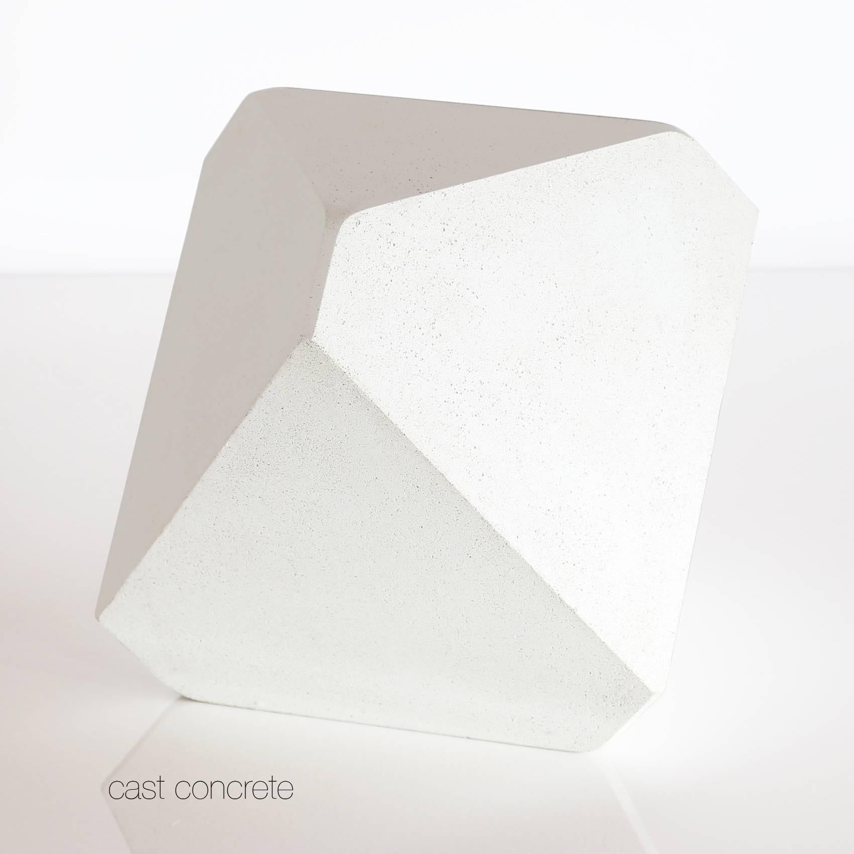 William Earle Hal the first faceted table or stool designed 2000 For Sale 1