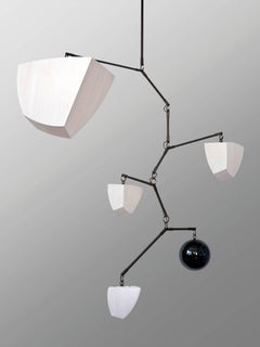 Bamboo Ivy 5:  A8CDF Mobile Chandelier, handmade by Andrea Claire Studio