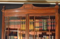 Superb Quality Regency Mahogany Bookcase