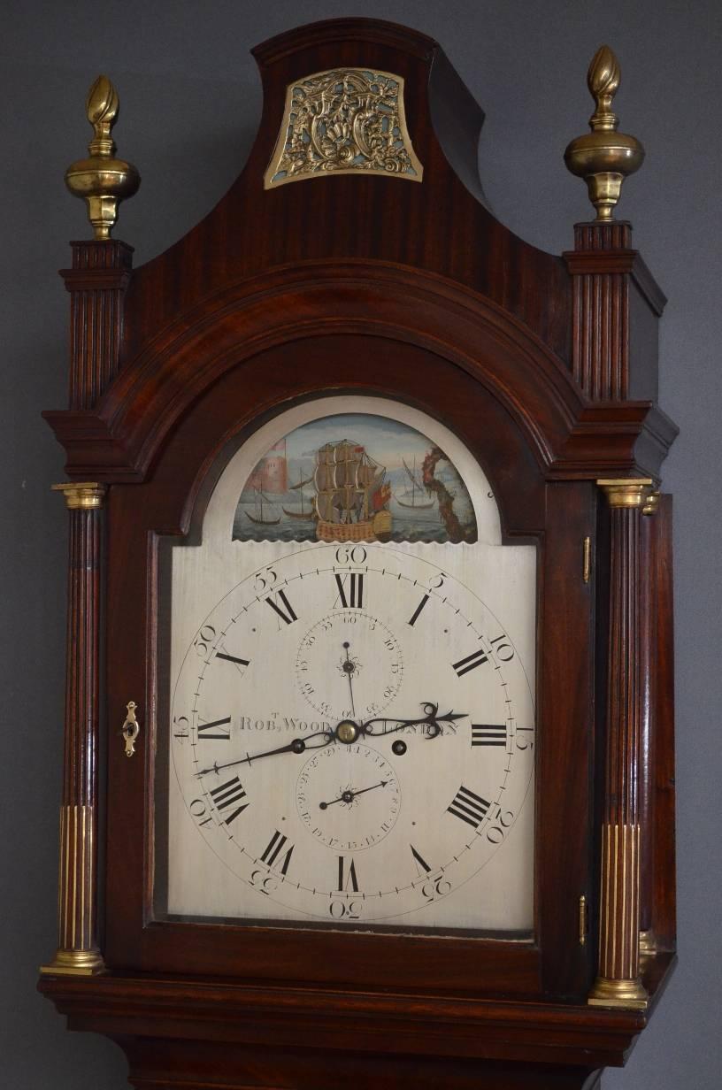 london grandfather clock