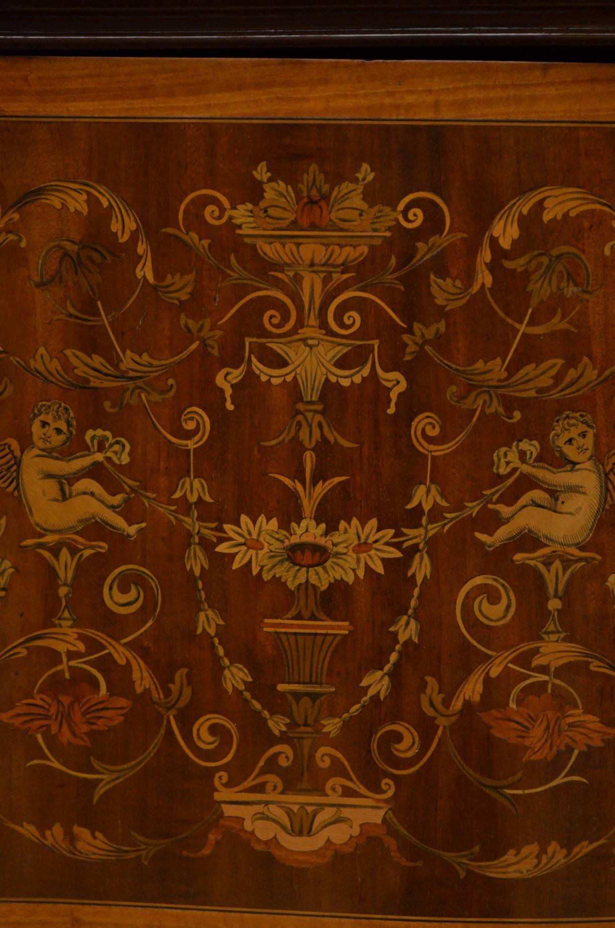 Late 19th Century Striking Edwards & Roberts Display Cabinet