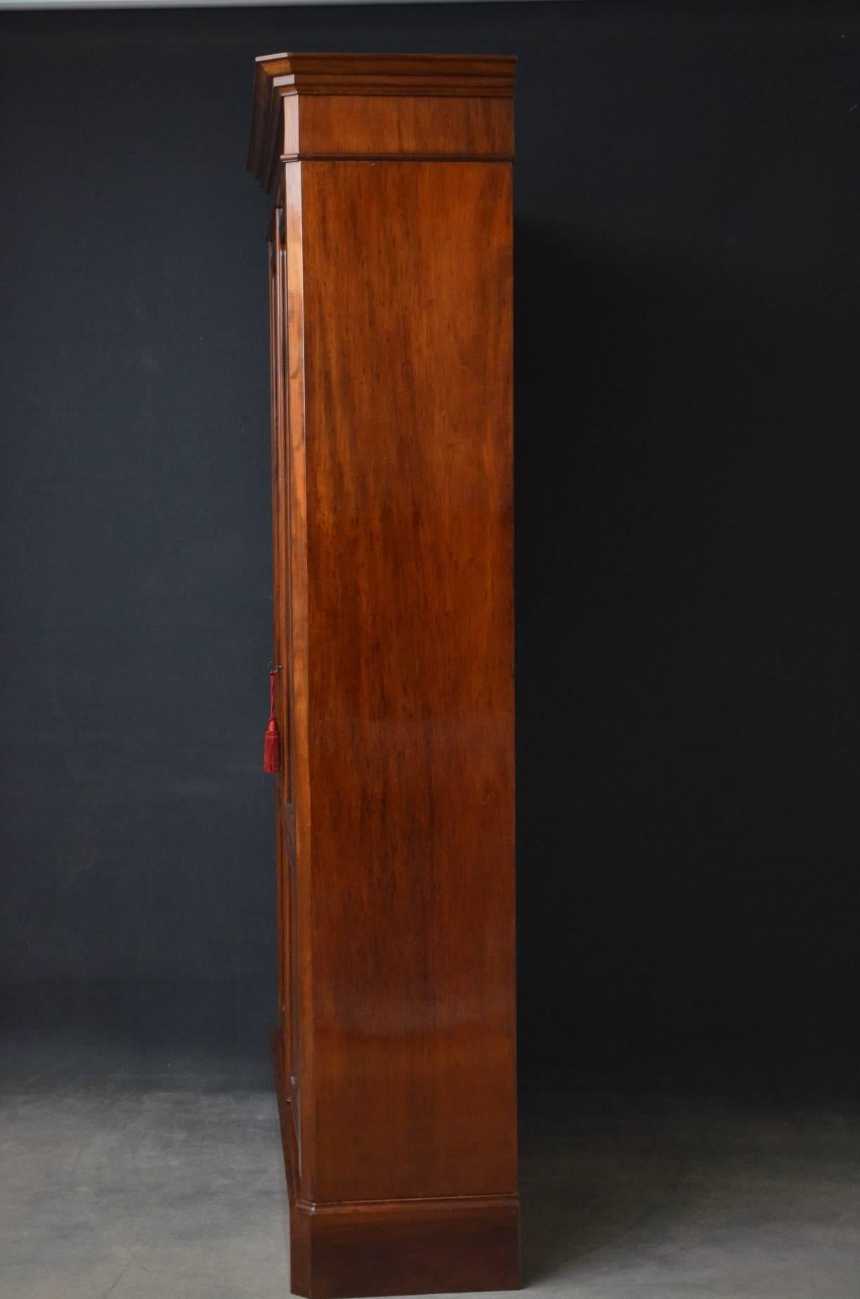Late 19th Century Large 19th Century French Mahogany Bookcase