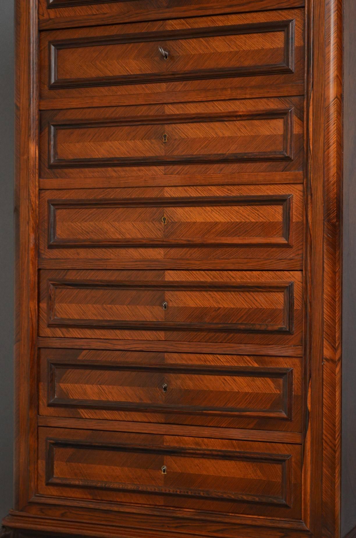 Victorian Fine French Chest of Drawers with Secretaire