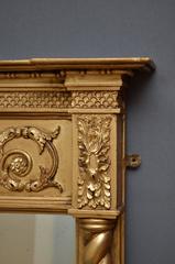 Early Victorian Gilt Overmantel Mirror