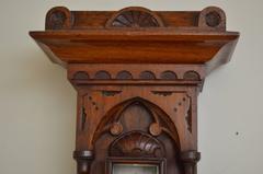 Victorian Walnut Aneroid Barometer