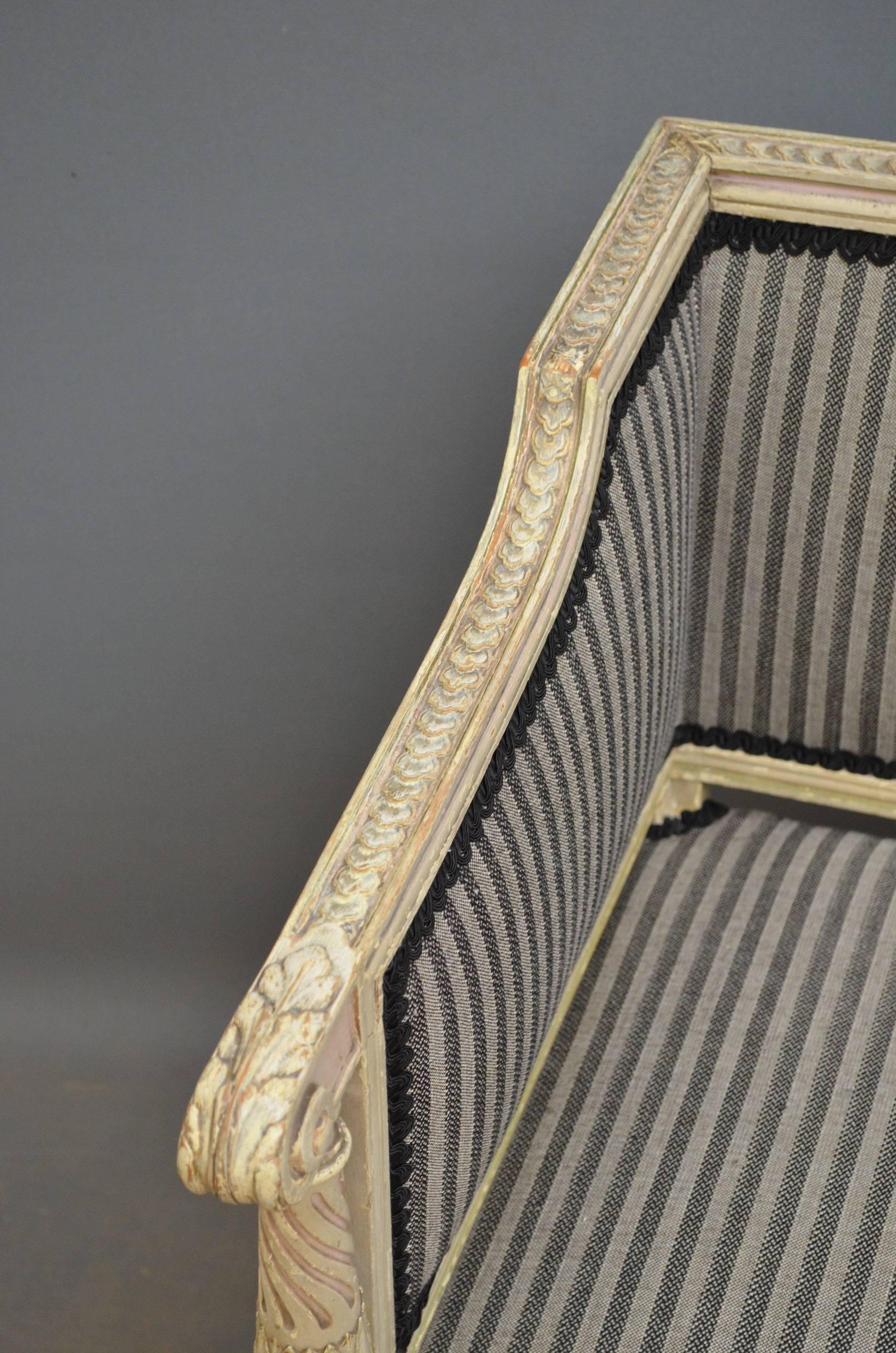 Louis XVI Stylish Victorian Armchair