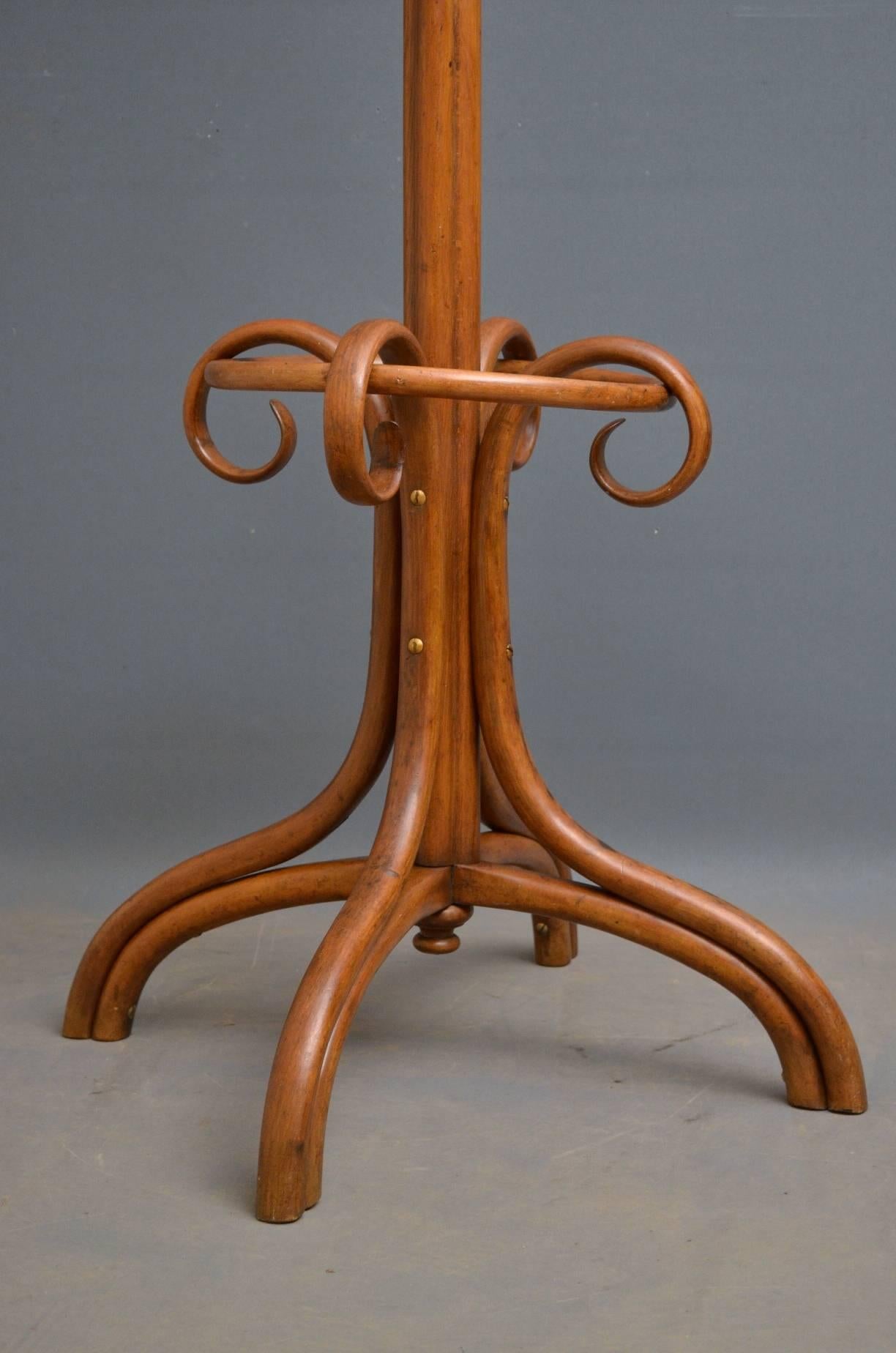 Early 20th Century Bentwood Hall Stand or Coat Stand