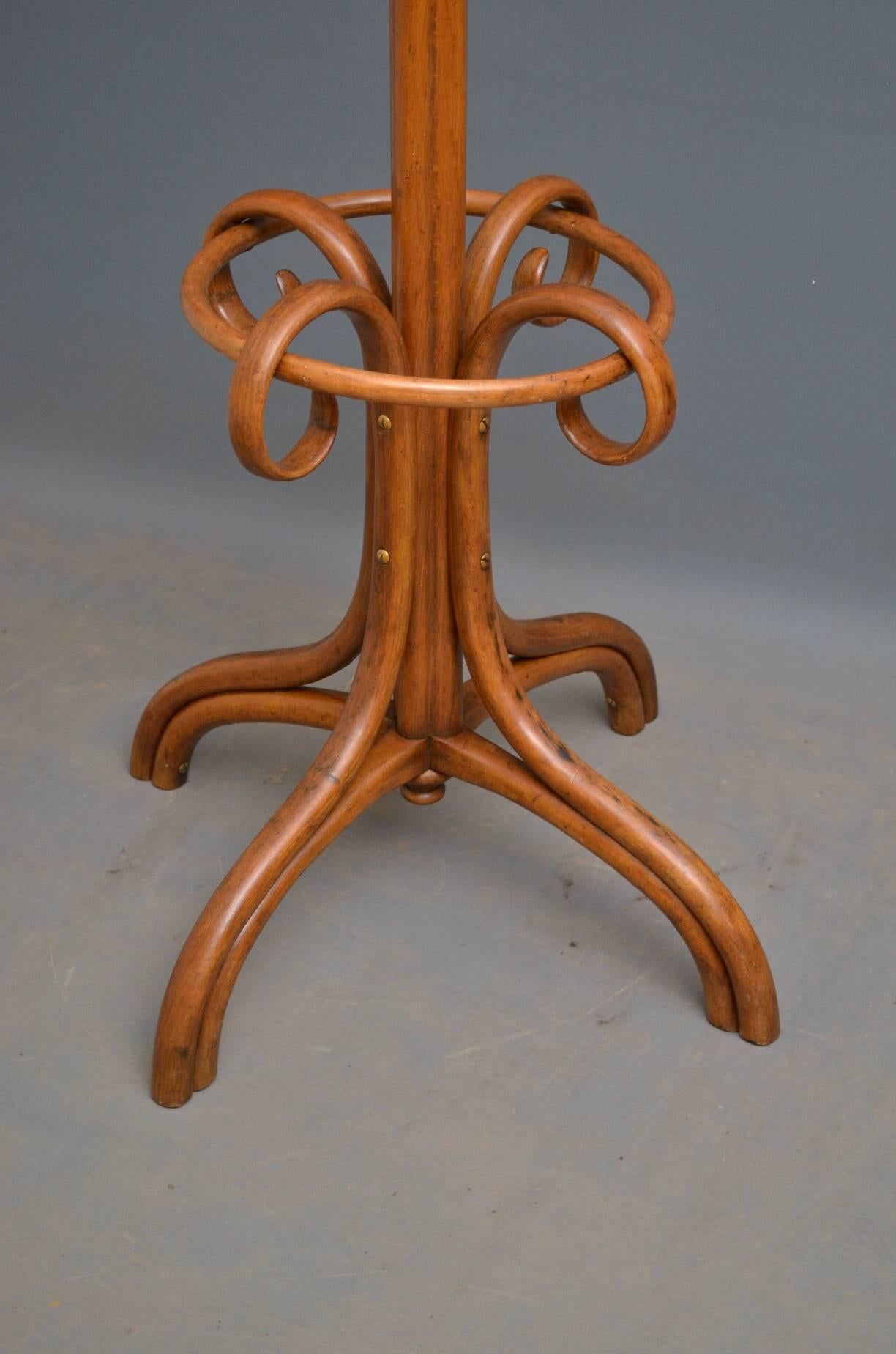 Bentwood Hall Stand or Coat Stand In Good Condition In Whaley Bridge, GB