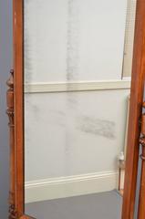 Victorian Mahogany Cheval Mirror