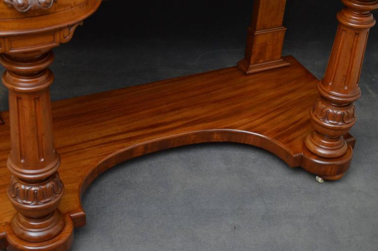 Victorian Mahogany Duchess Table For Sale 5
