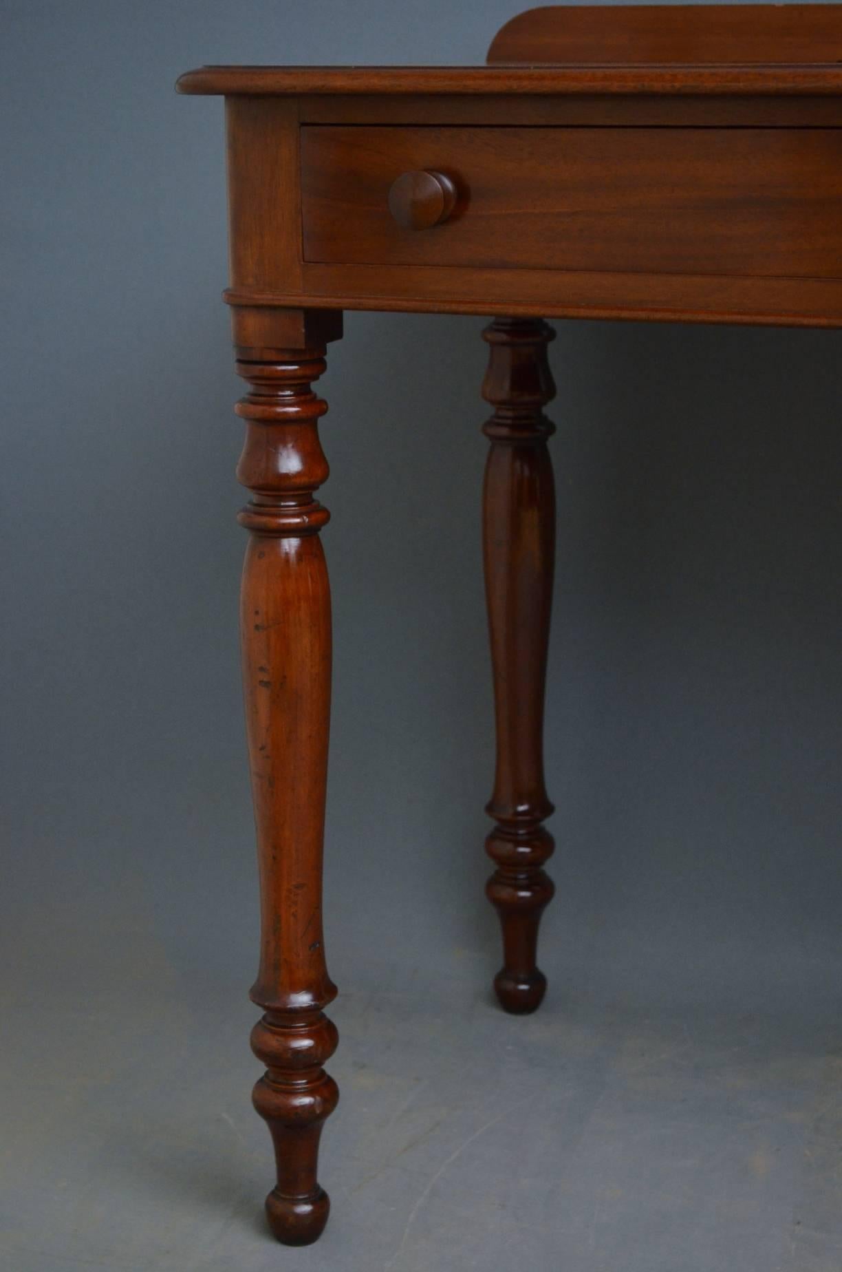 Victorian Mahogany Dressing Table 1