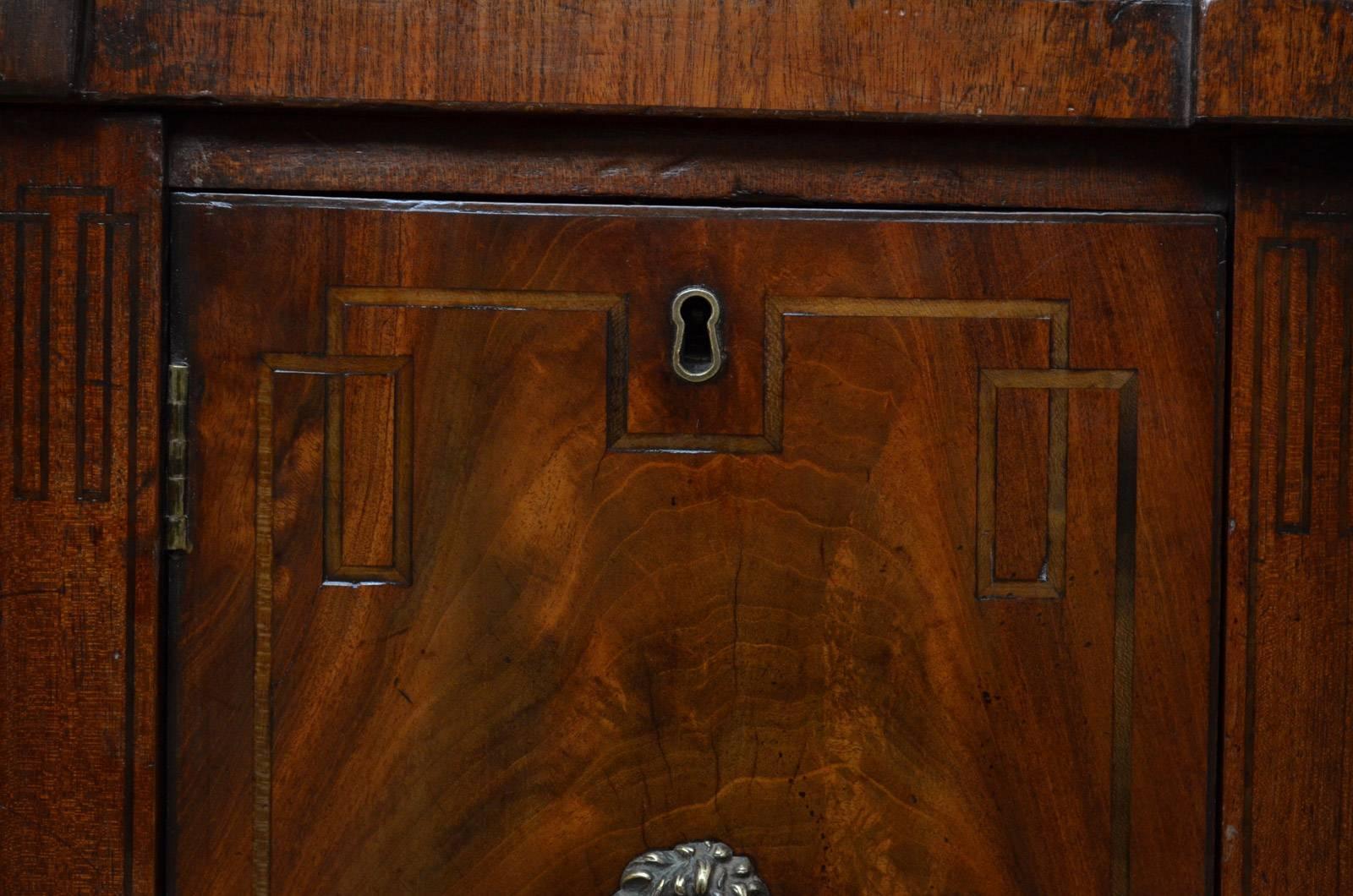 Early 19th Century George III Sideboard in Mahogany