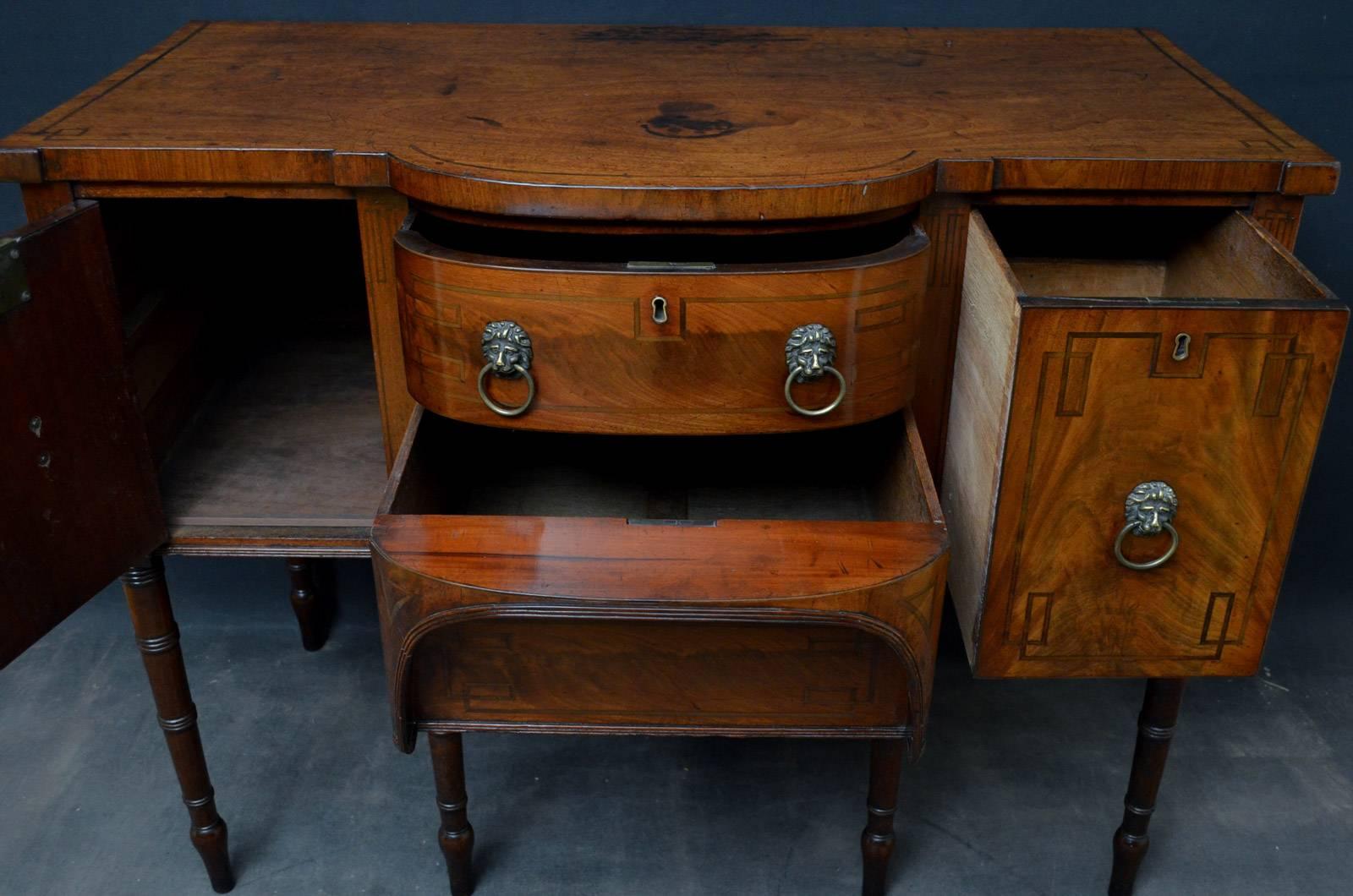 George III Sideboard in Mahogany 2