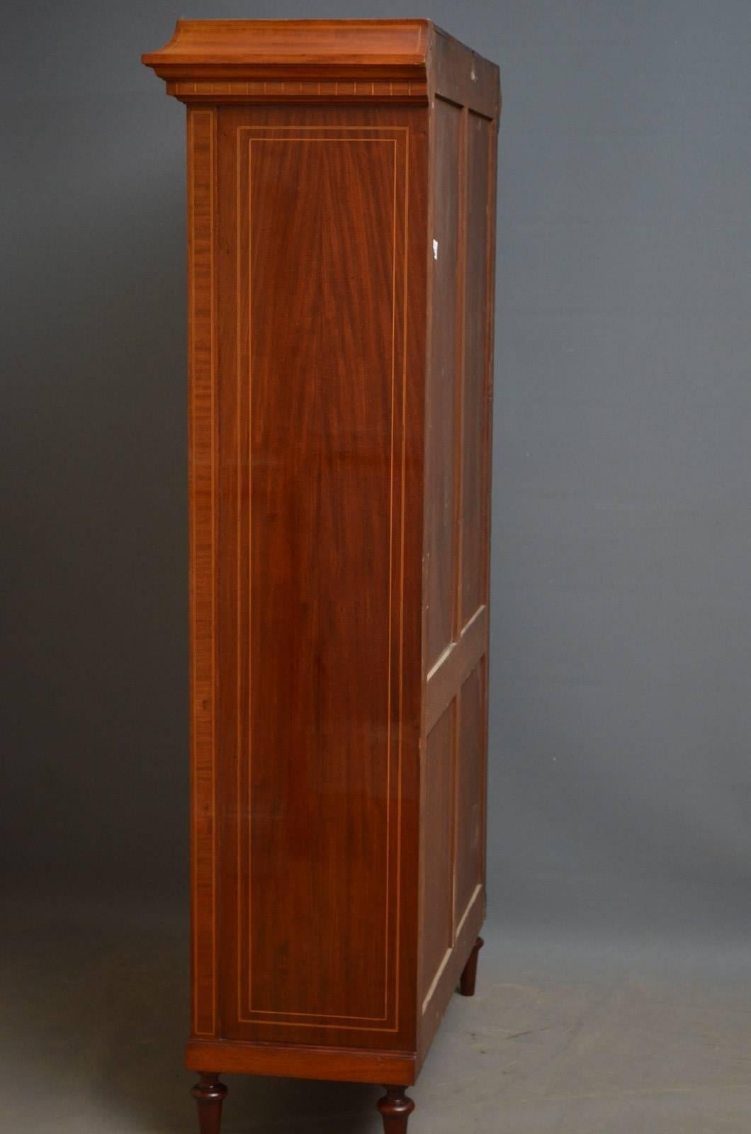 Turn of the Century French Bookcase in Mahogany 3