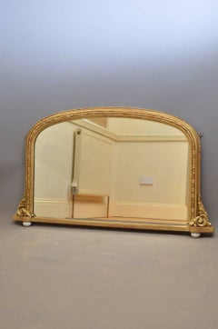 Victorian Gilt Overmantel Mirror