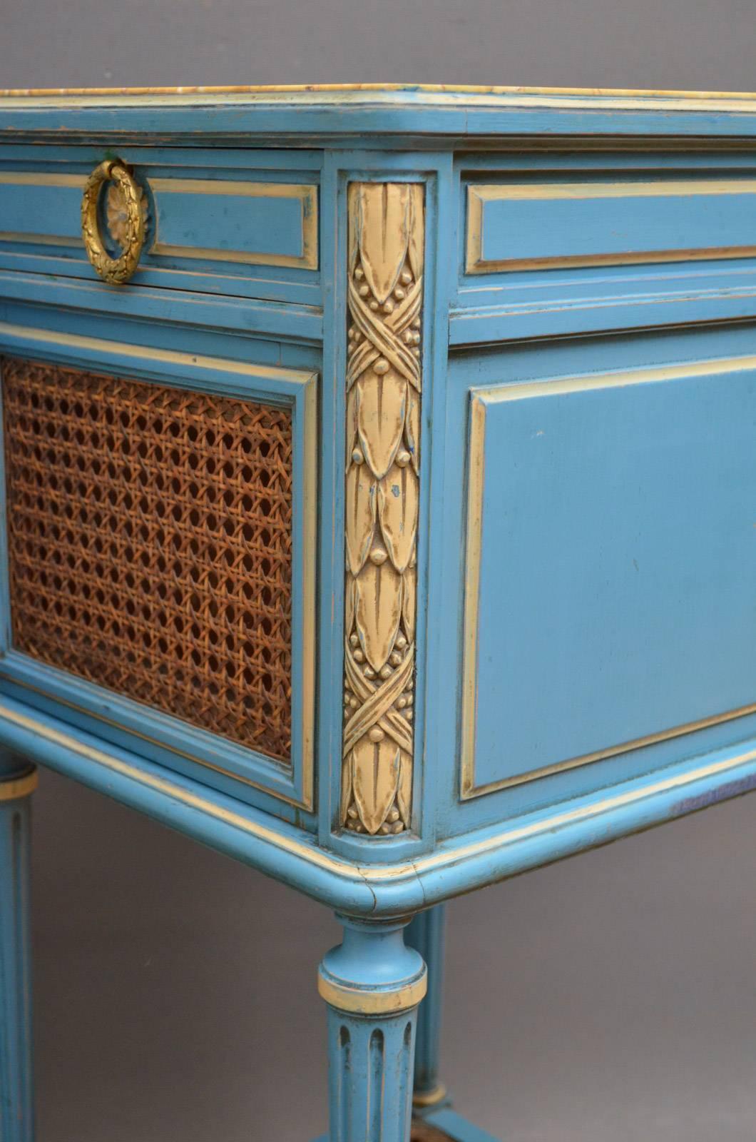 Late 19th Century Pair of French Bedside Cabinets