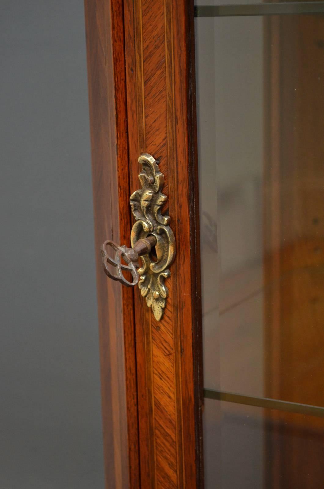 Late 19th Century Unique French Bijouterie Cabinet
