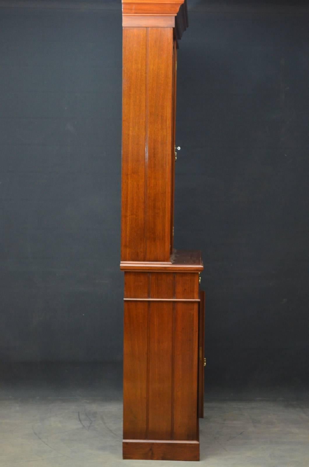 Edwardian Walnut Bookcase 2