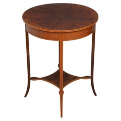 Edwardian Flamed Mahogany Table