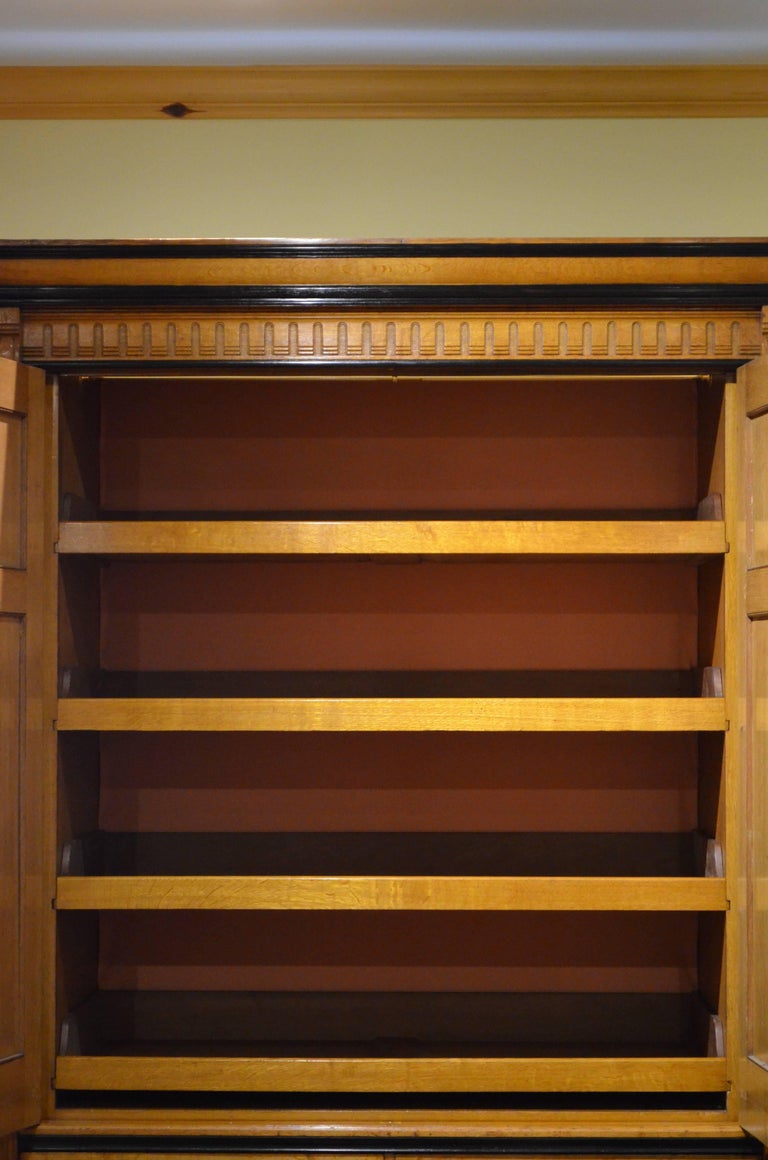 Victorian Oak Lamb of Manchester Wardrobe at 1stDibs