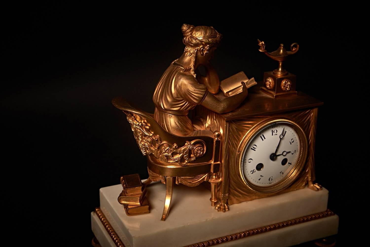 a collection of empire clocks
