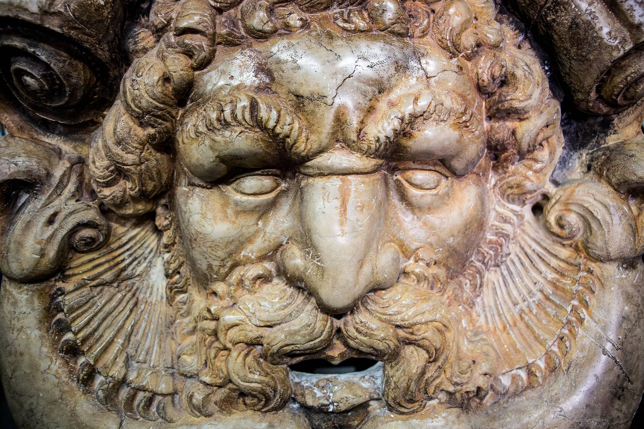 Italian Venetian Grotesque Mascaron Sculpture, Late 19th-Early 20th Century