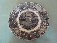 19th Century Set of Faience, Jules Vieillard, Bordeaux